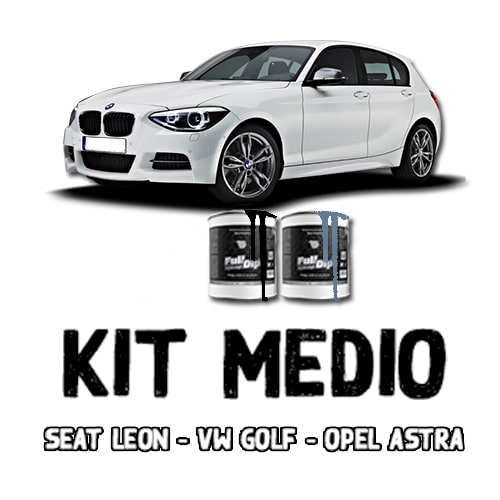 KIT AUTO MEDIO ANTRACITE METALLICO CANDY versione 4lt Full Dip